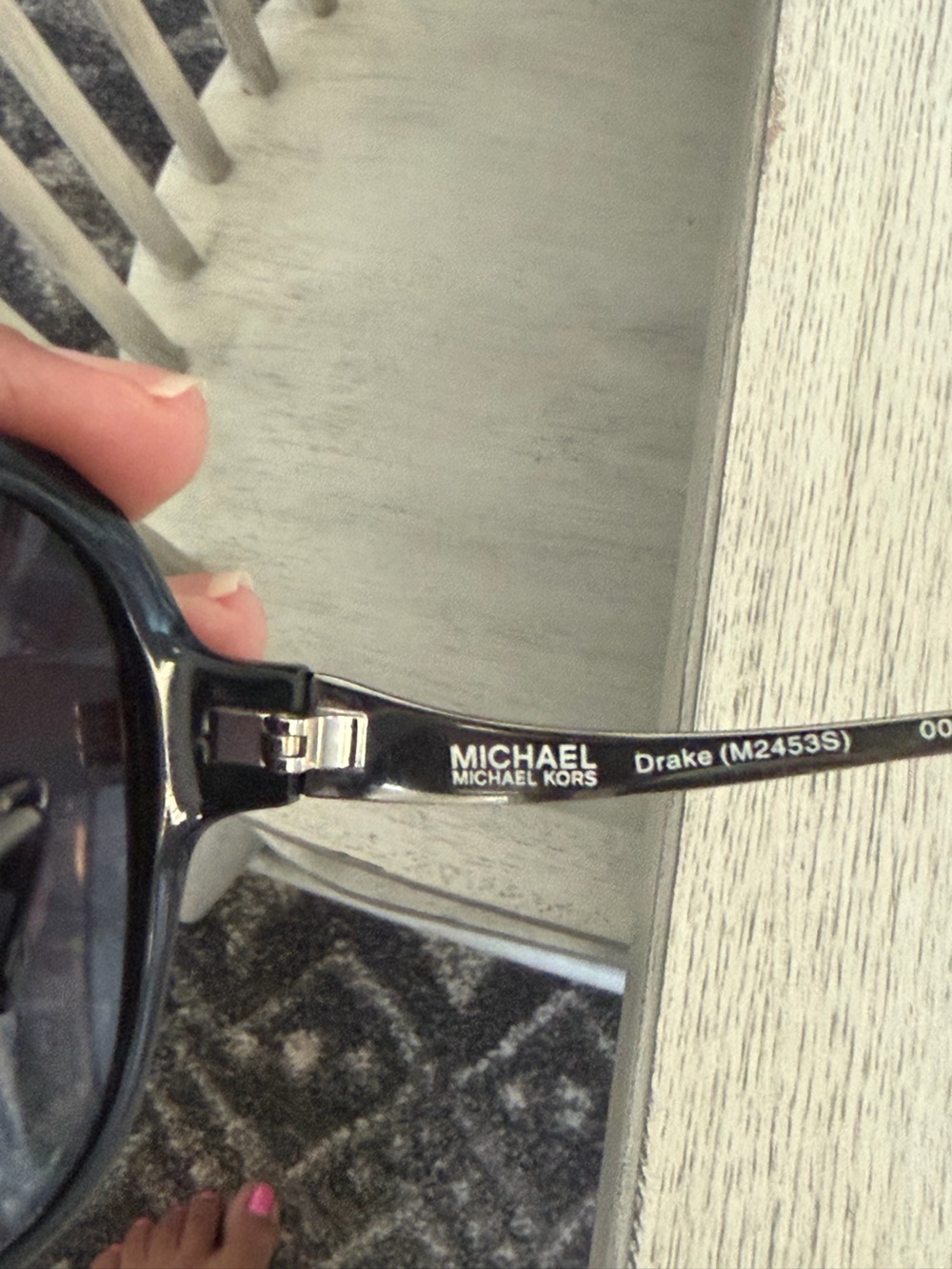 Michael Kors M2453S Drake Black Sunglasses - Picture 5 of 5
